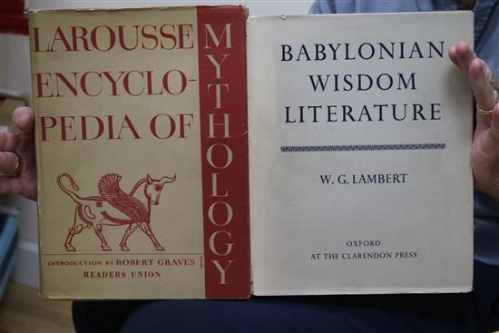 Babylonian Wisdom literature by W.G.Lambert and Roman, Egyptian & Babylonian artefacts